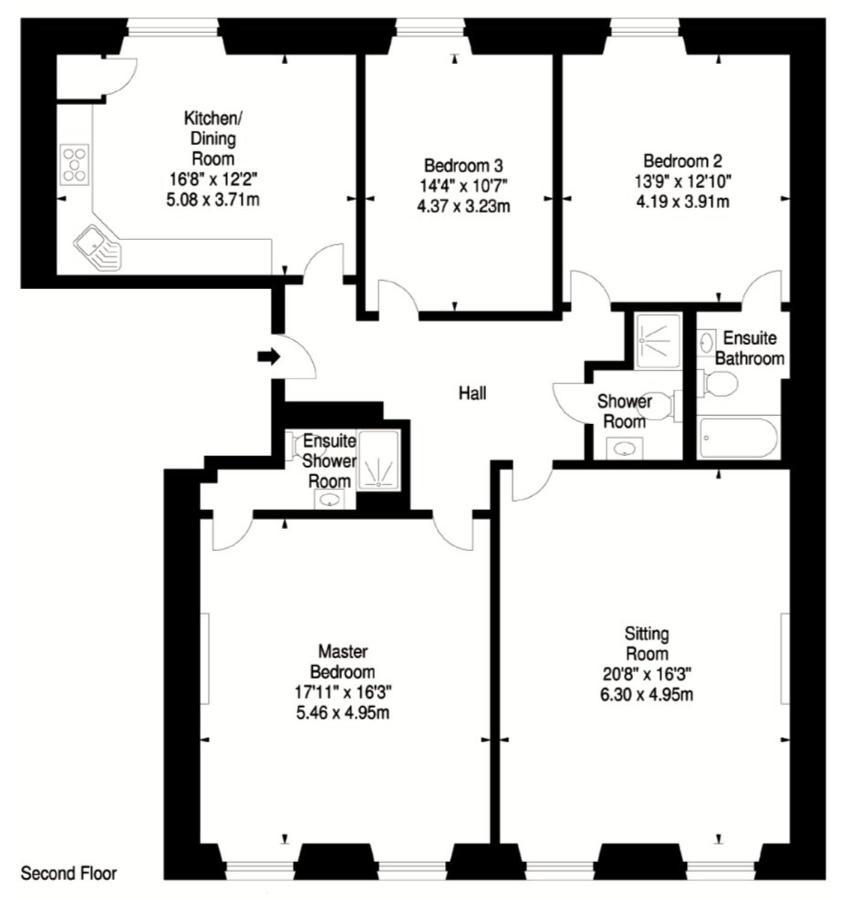 Edinburgh Castle Suite - The Edinburgh Address Exterior foto